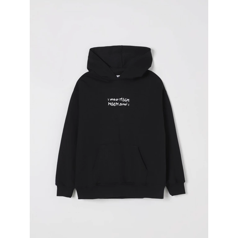MSGM KIDS Sweater Kids color Black (S5MSJBHS040110)