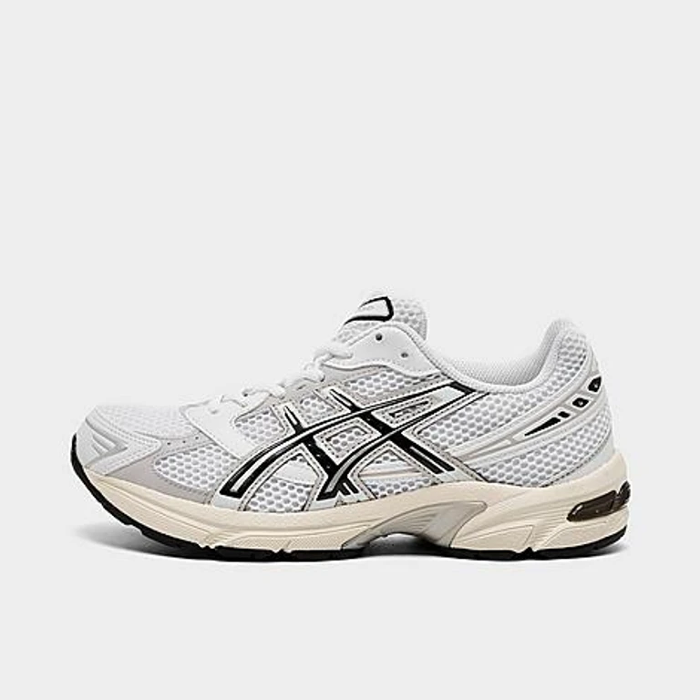 Women's ASICS GEL-1130 Casual Shoes in White/Cloud Grey Size: 5.5