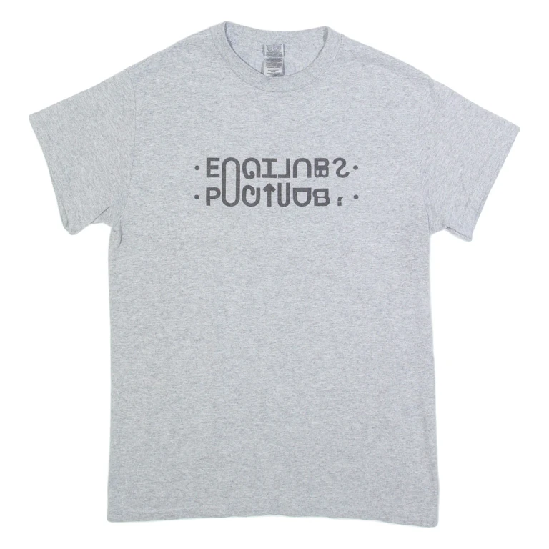 Mens T-Shirt Grey S