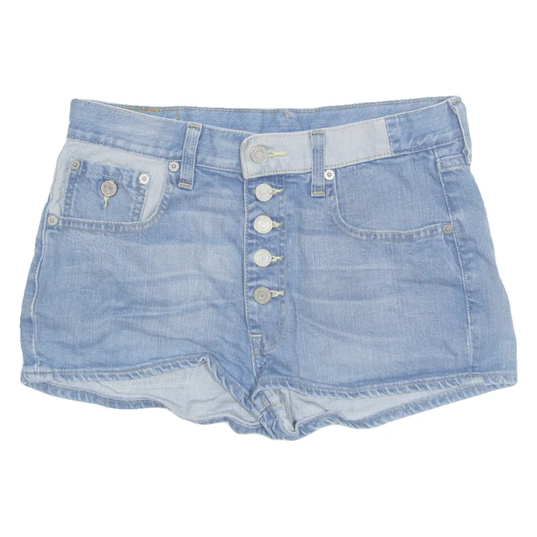LEVI'S Womens Denim Shorts Blue S W28