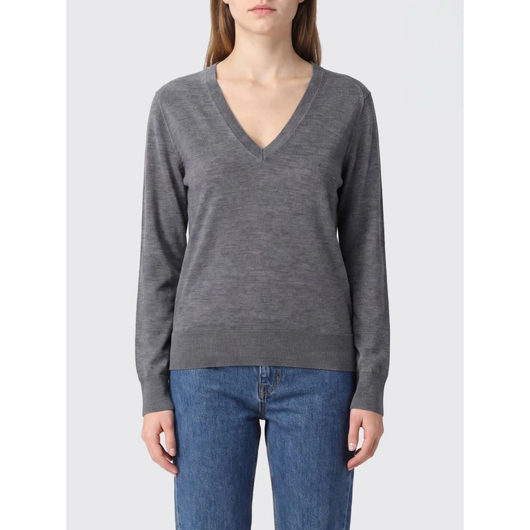 LOULOU DE SAISON Sweater Woman color Charcoal (JULIOLDSANTHRACITE)