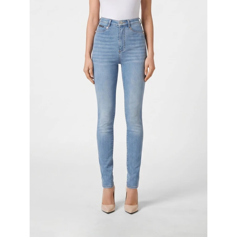 Jeans Woman color Turquoise (FADCWDT2585PDE004N07)