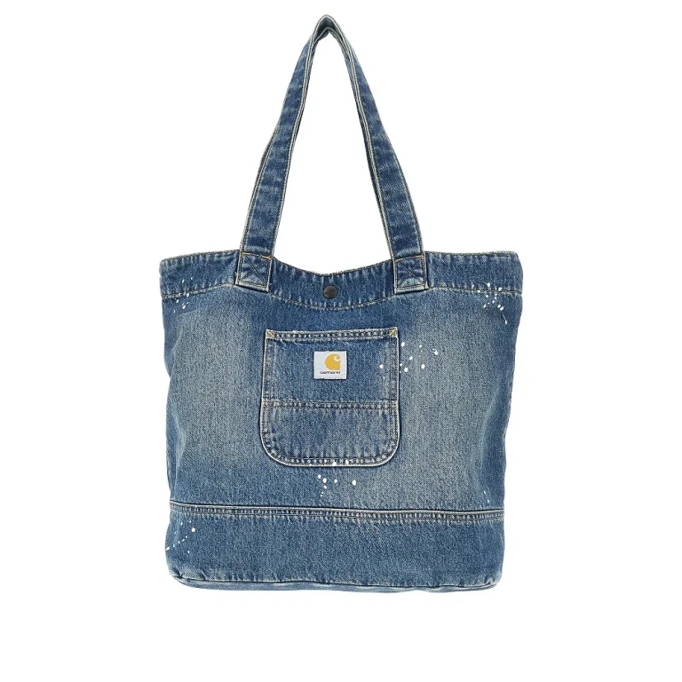 CARHARTT WIP Destroy denim tote bag Man One Size