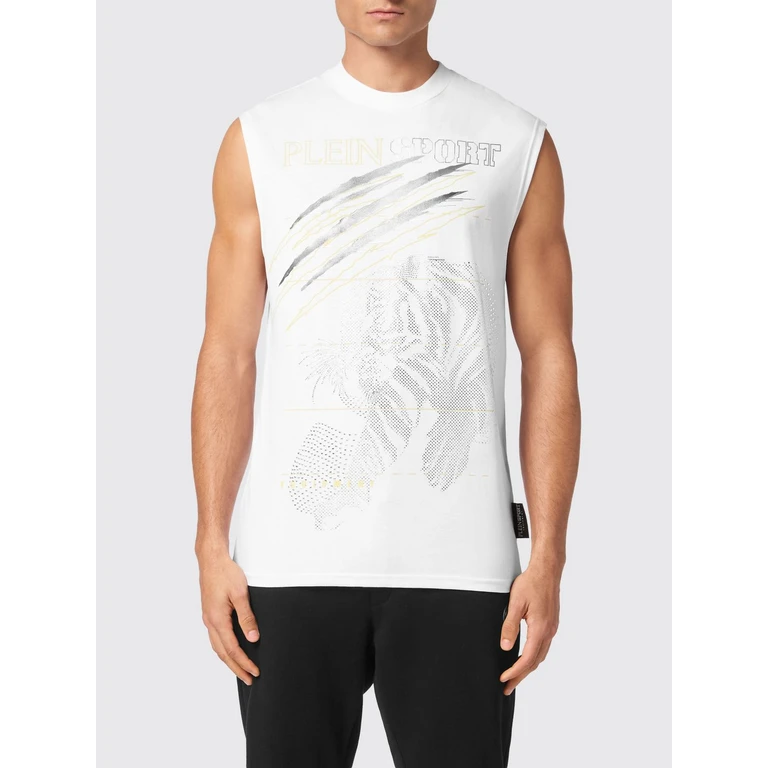 T-Shirt Men color White (SAECMTK8007STE001N0193)