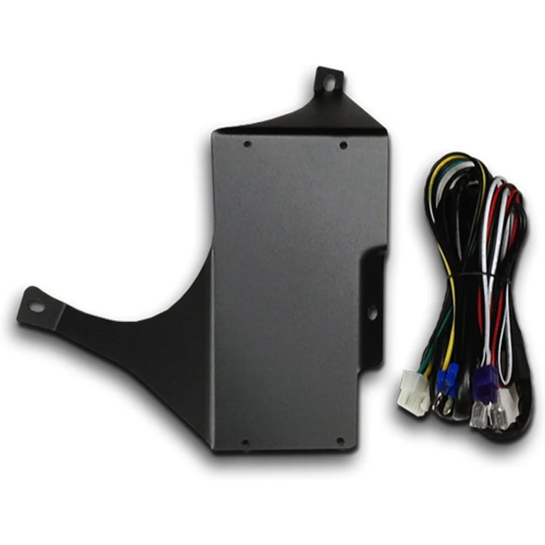 Amplifier Mounting Plate, Designed for 98-2013, Street Glide, Mounts 2nd XW160-2-98 Amplifier