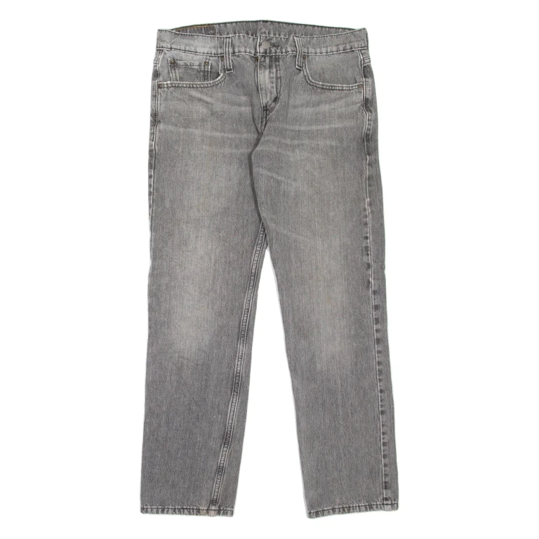LEVI'S Mens Jeans Grey Slim Tapered Stone Wash W30 L27