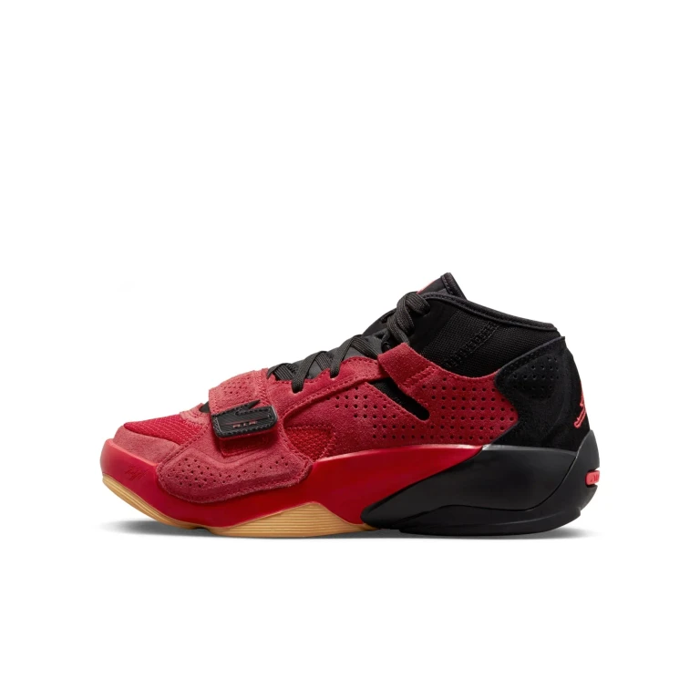Grade School Zion 2 Gs 'Red Suede Gum' Sneakers