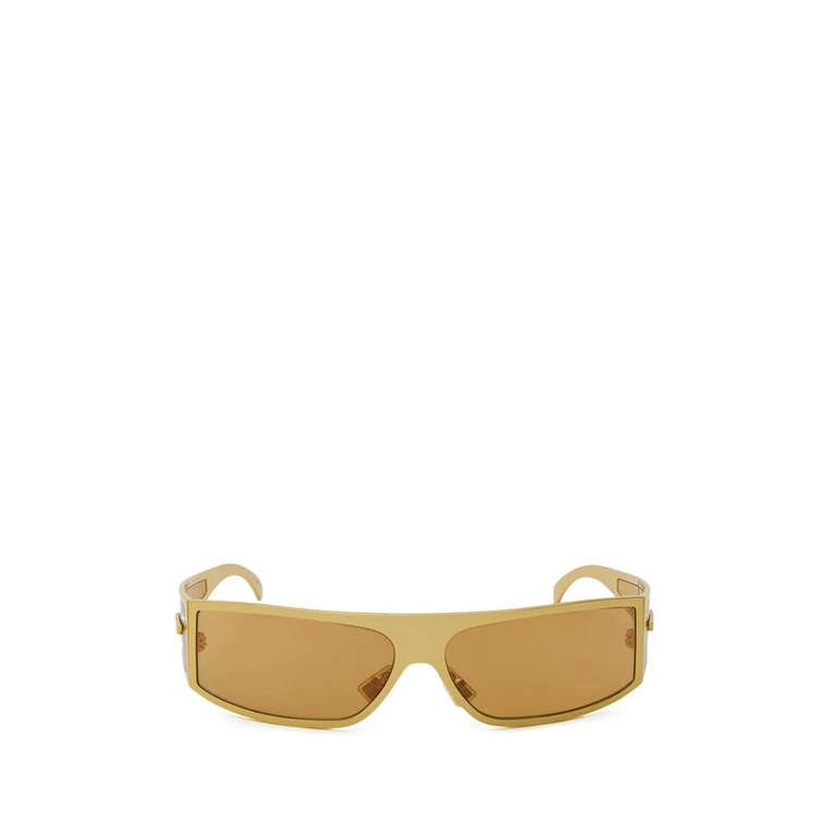 Bottega Veneta Gold Metal Sunglasses - Men