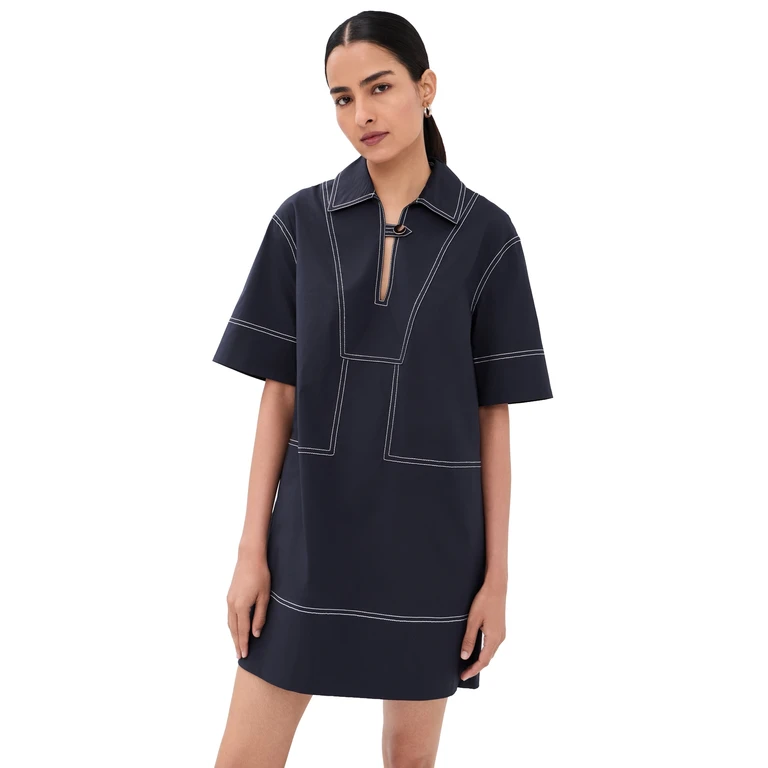 Veronica Beard Phelix Dress Navy 10