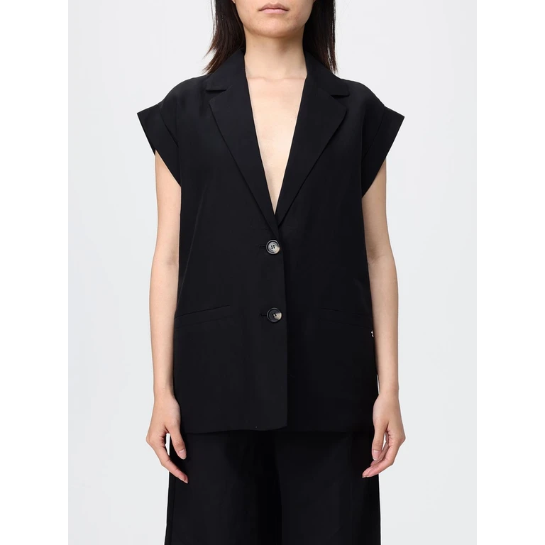 LIU JO Waistcoat Woman color Black (WA6369T481822222)
