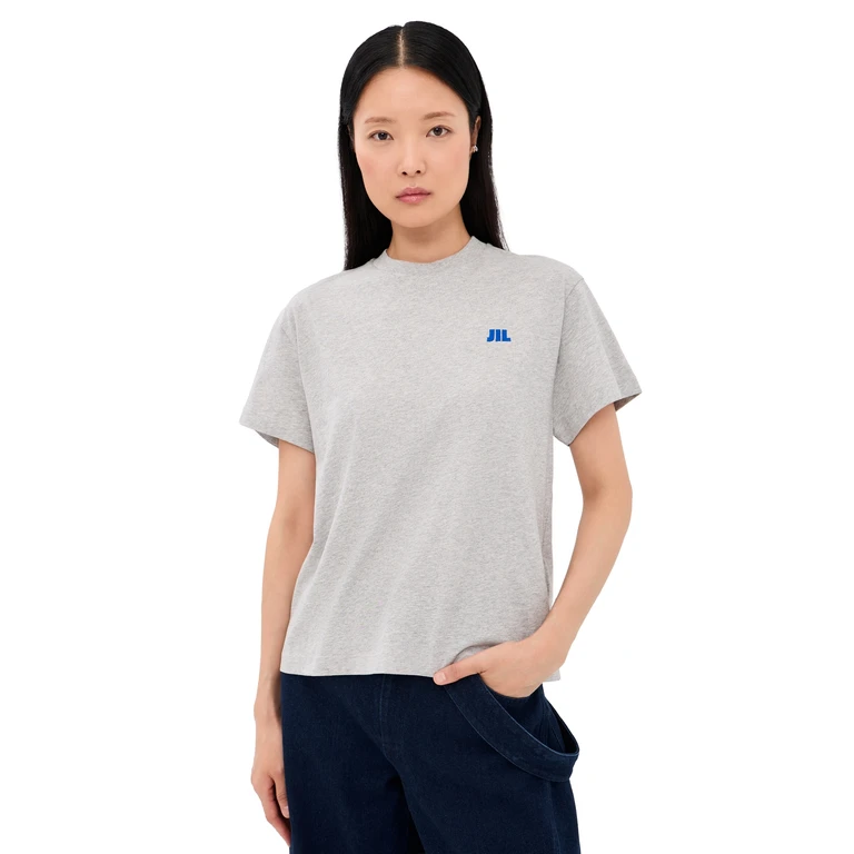 Jil Sander Short Sleeve T-Shirt Pale Grey S