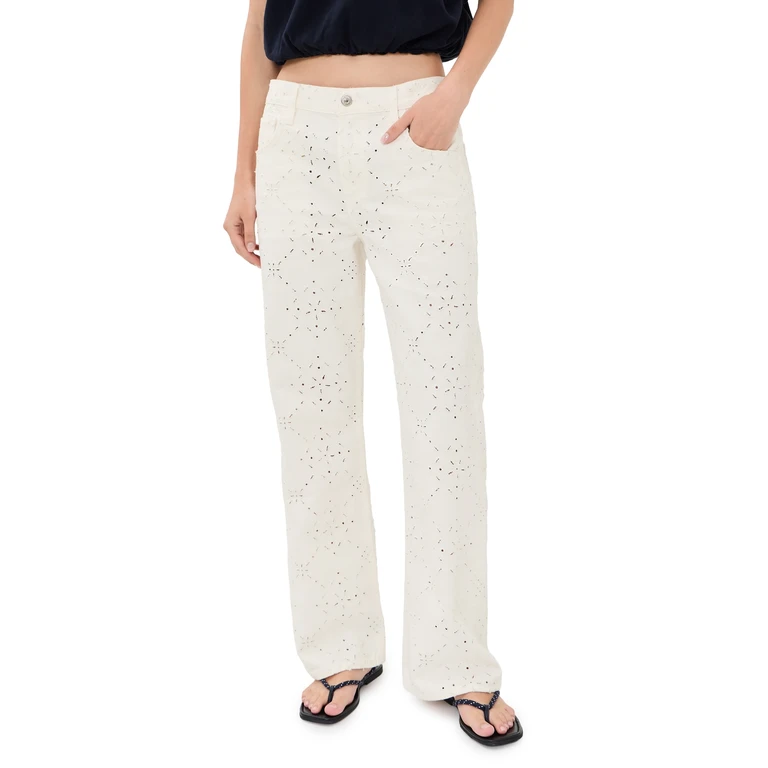 Citizens of Humanity Lindz Straight Jeans Blanc 27