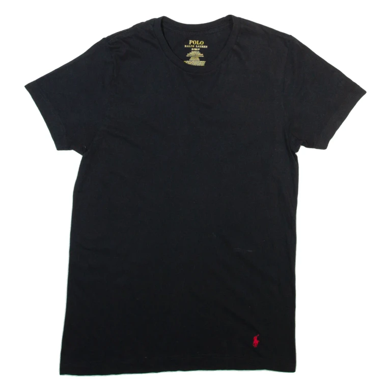 POLO RALPH LAUREN Womens T-Shirt Black S