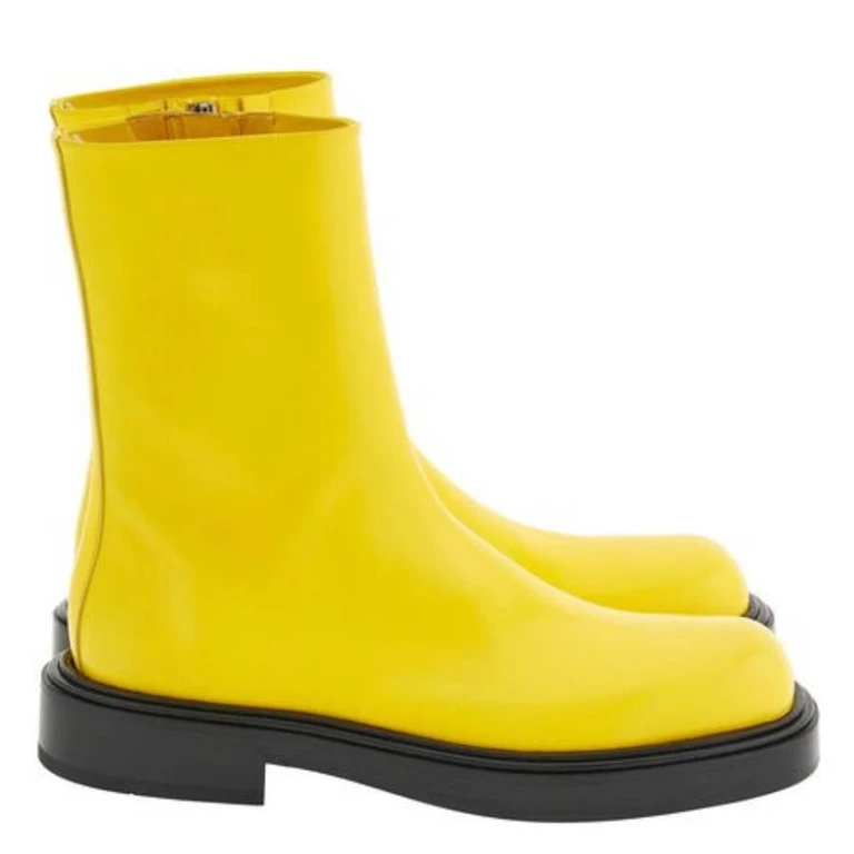 Ferragamo Formia Rounded Toe Ankle Boots, Size 9 E
