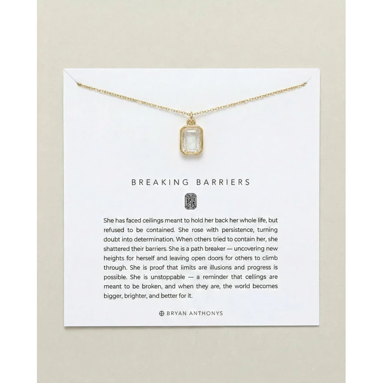 Breaking Barriers Necklace