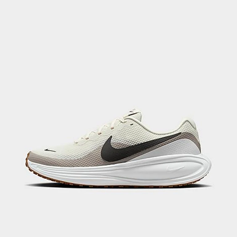 Nike Men's Revolution 8 Running Shoes in Phantom/College Grey/Gum Medium Brown Size: 7.5