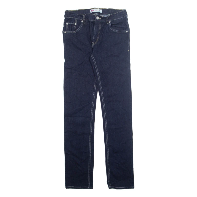 LEVI'S Womens Jeans Blue Regular Tapered W28 L31