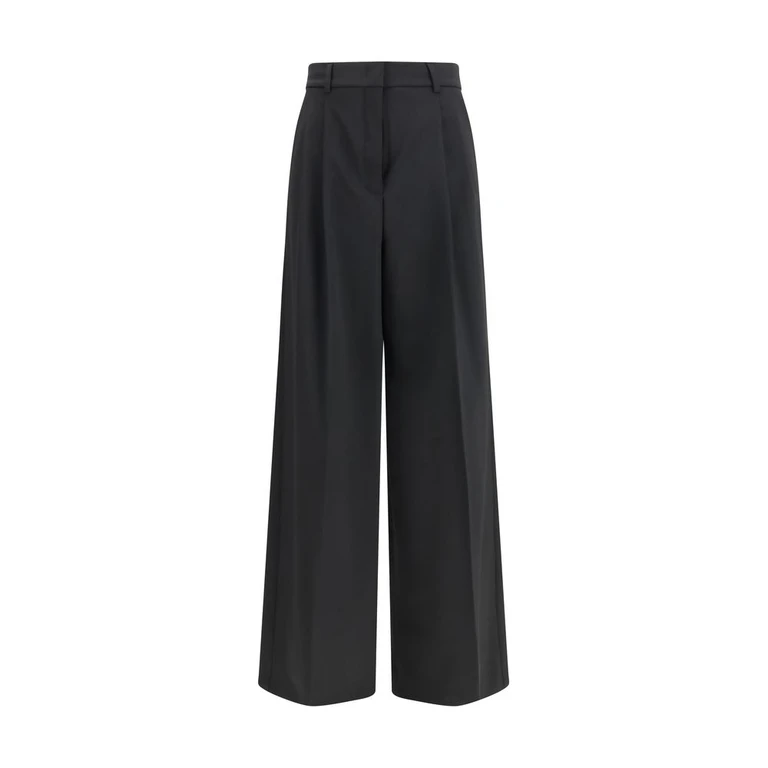 Max Mara Black Polyester Pants - Women