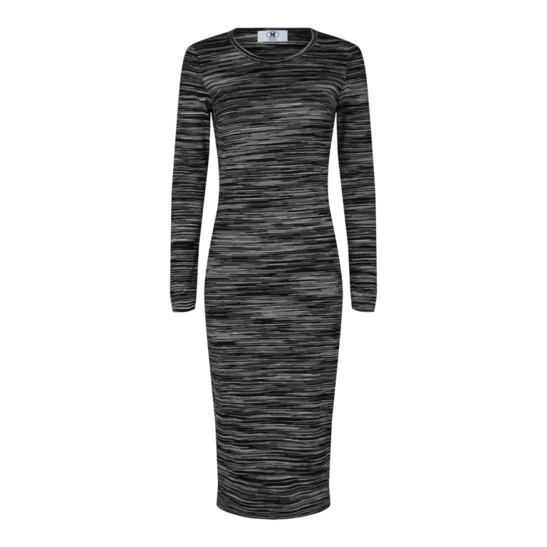 Space Dye Long-Sleeve Bodycon Dress