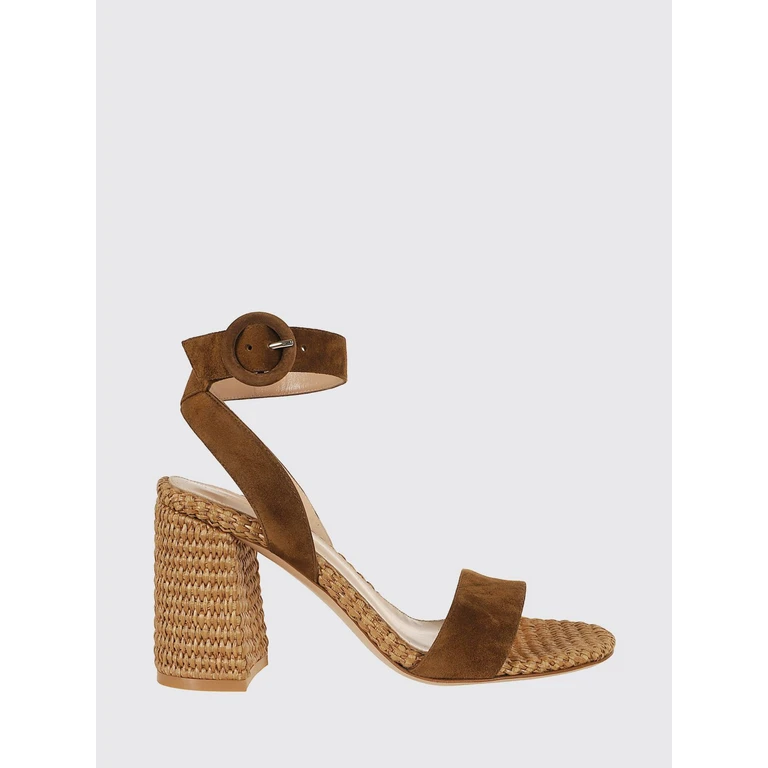 Heeled Sandal Woman color Dark (G3246985RICCBLTECU)