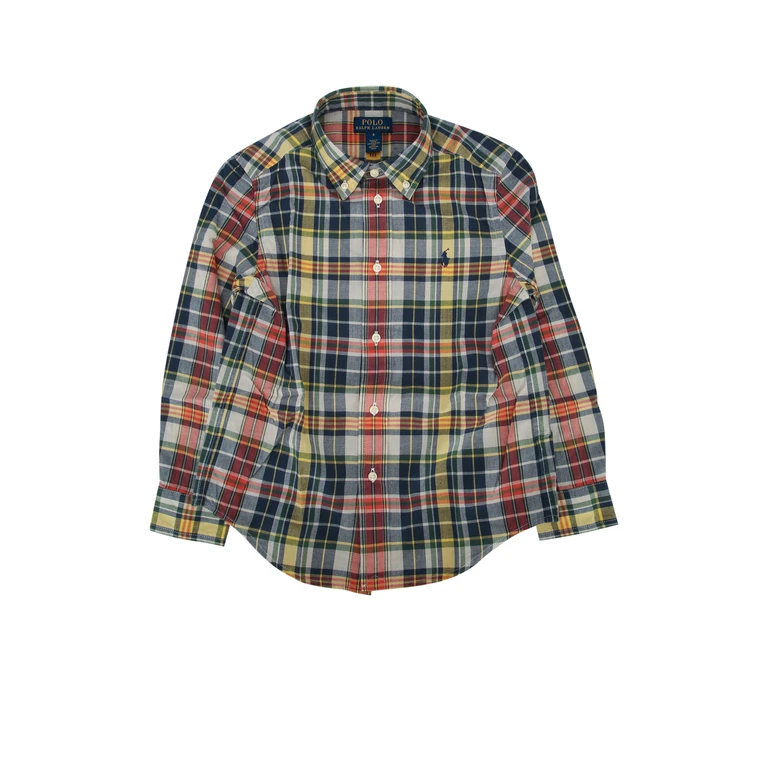 Polo Ralph Lauren Shirt Creamnavymulti Camicie