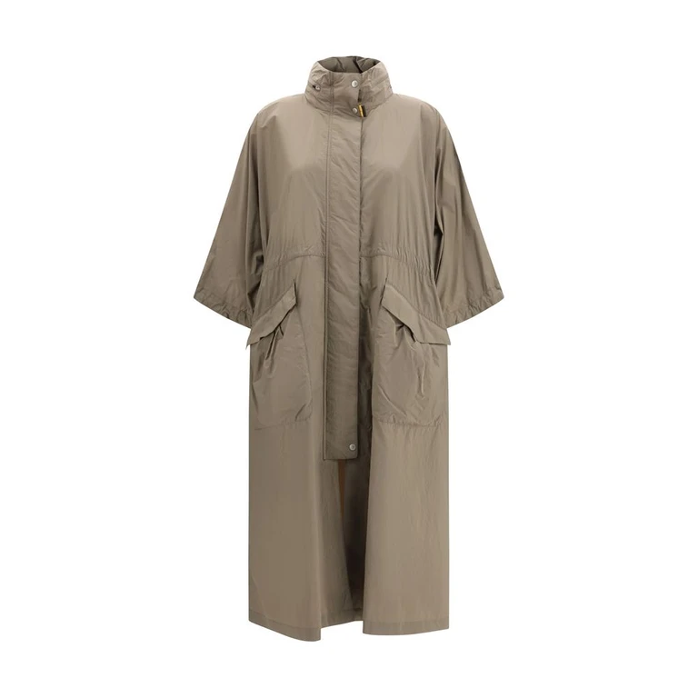 Parajumpers Bicolor Polyamide Trench Coat Clothing - Women