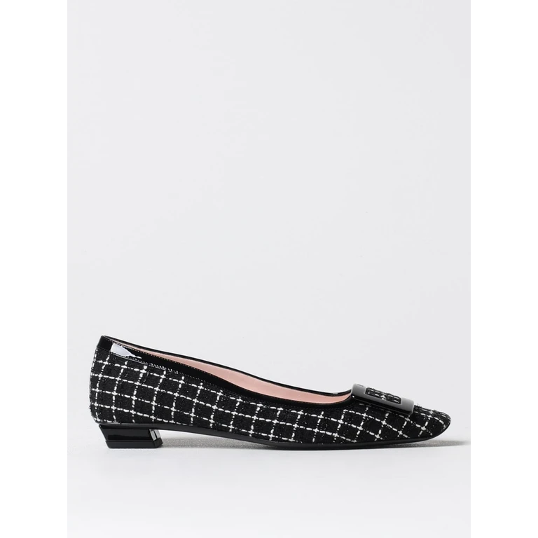ROGER VIVIER Ballet Flat Woman color Black (RVW00736120TPUB999)