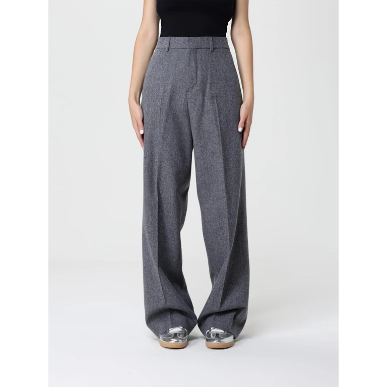 AMI PARIS Pants Woman color Grey (FTR423WV0058050)
