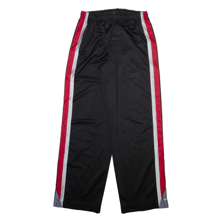 NIKE Mens Track Pants Black Straight XL W25 L30