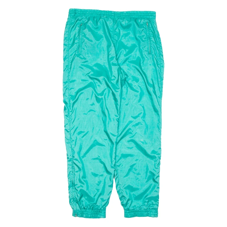 Womens Track Pants Green Tapered XL W34 L31