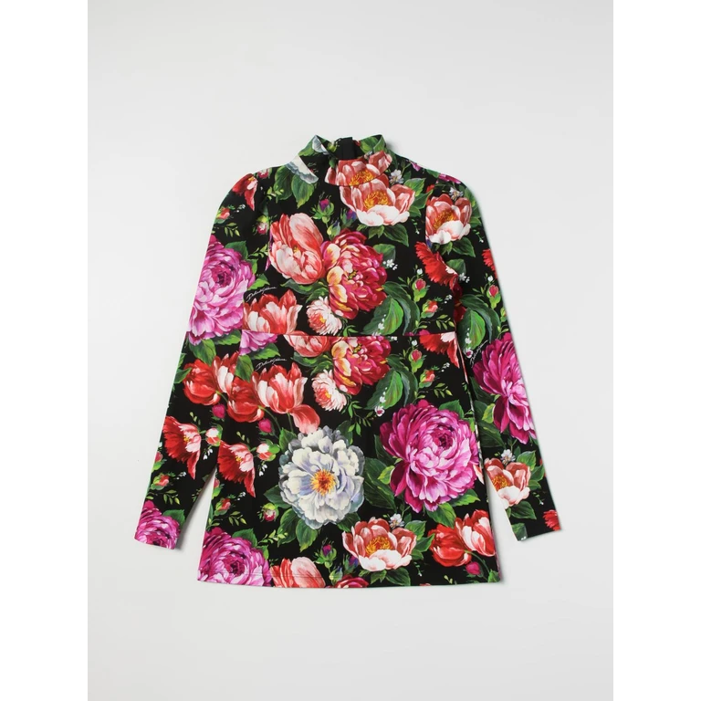 Dolce & Gabbana mini dress with floral pattern (L5JD4XFSG3EHN3VW)