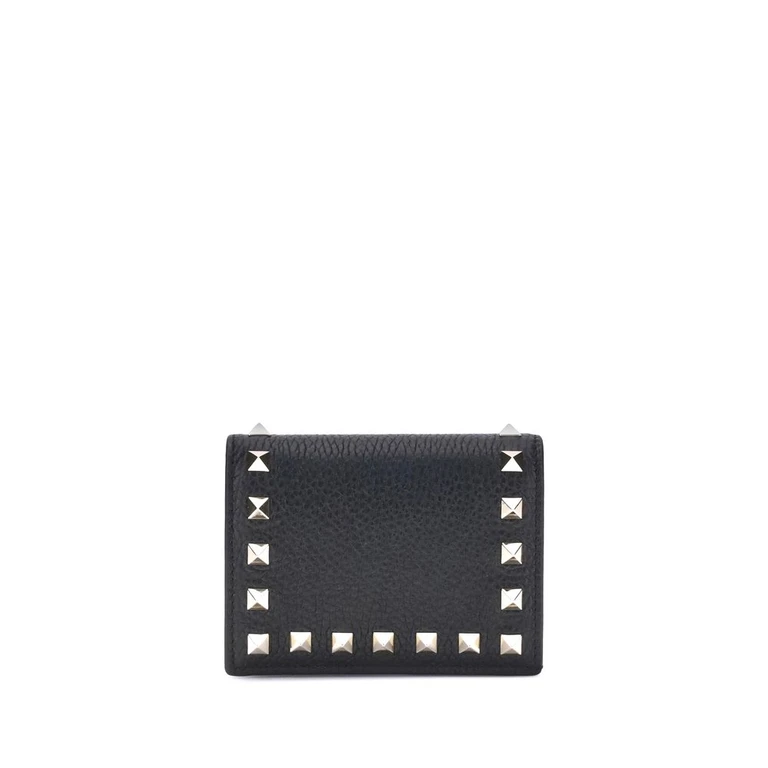 Black Calf Leather Bos Taurus Wallet - Women