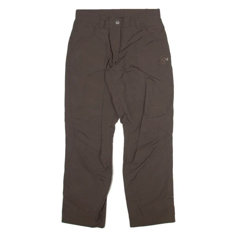 MAMMUT Womens Trousers Grey Regular Straight W29 L28