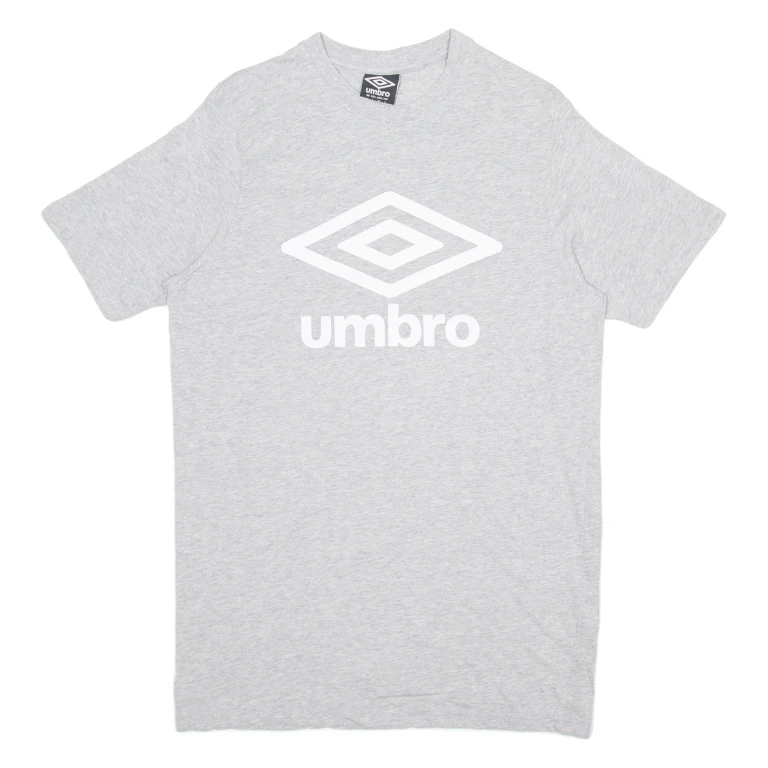 UMBRO Mens T-Shirt Grey L