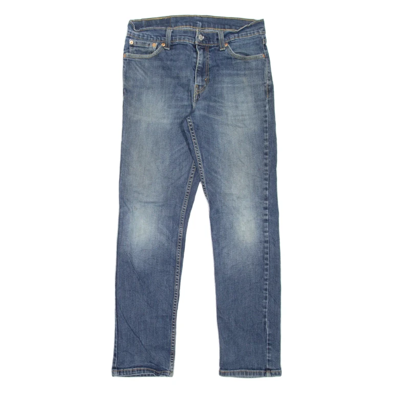 LEVI'S 511 Jeans Mens Blue Slim Straight Stone Wash W30 L30