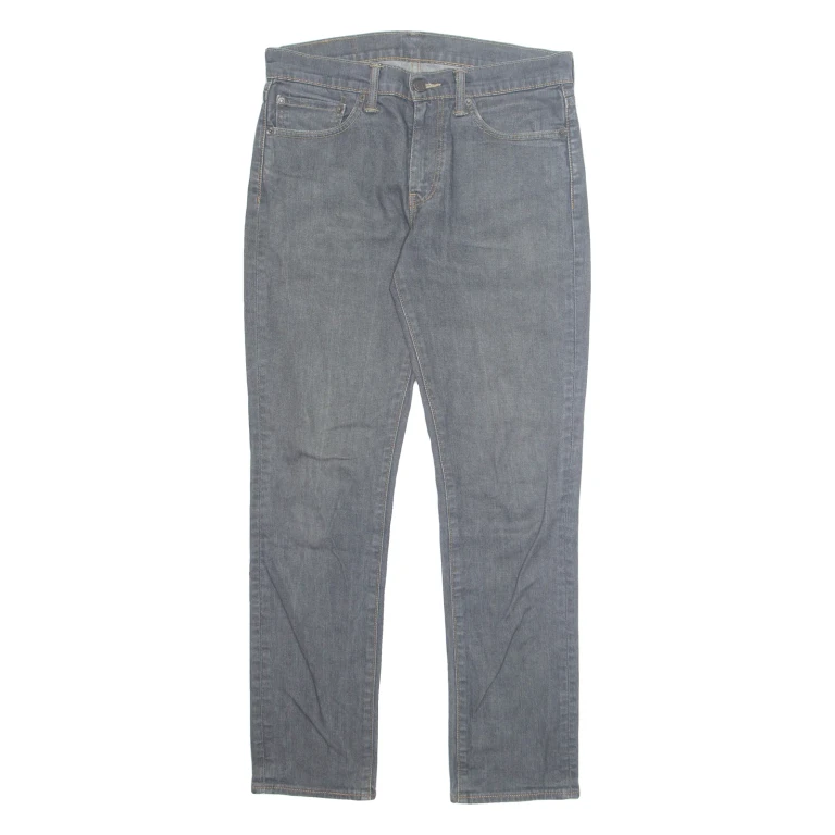 LEVI'S 511 Jeans Mens Grey Slim Straight W32 L32