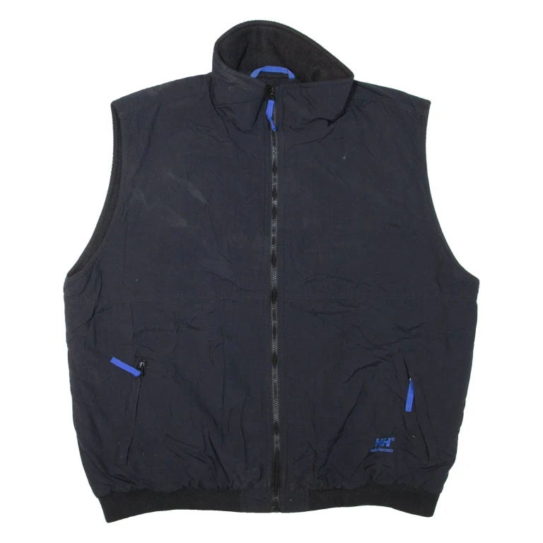 HELLY HANSEN Mens Gilet Black Nylon XL