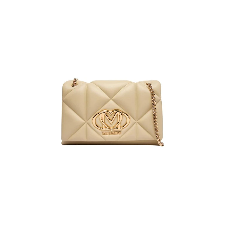 Love Moschino Beige Artificial Leather Handbag Bag - Women (LOMO-16831101504)