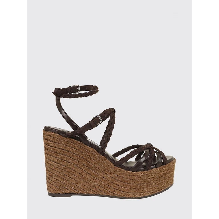 Heeled Sandal Woman color Brown (J000181273027904)