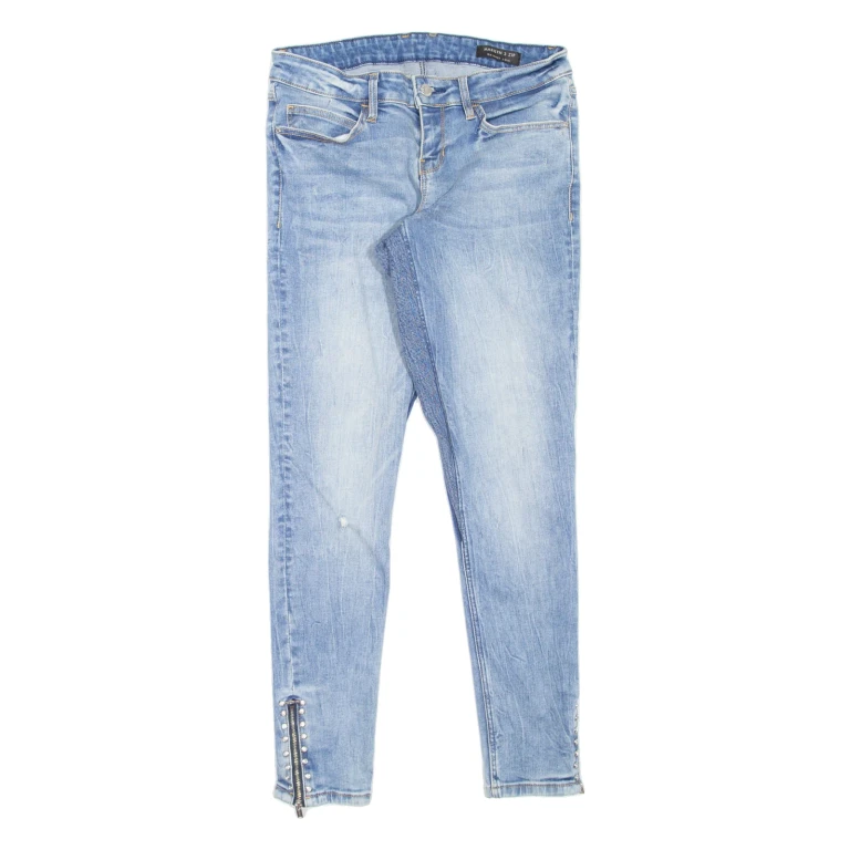 GUESS Marilyn Womens Jeans Blue Slim Skinny Stone Wash W28 L28