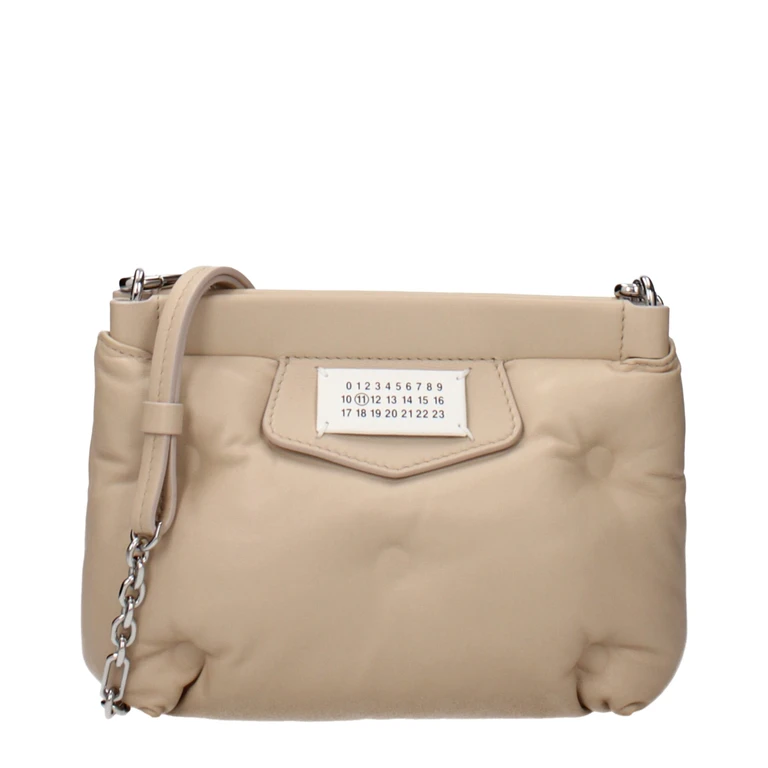 Maison Margiela Beige Leather Crossbody Bag - Women