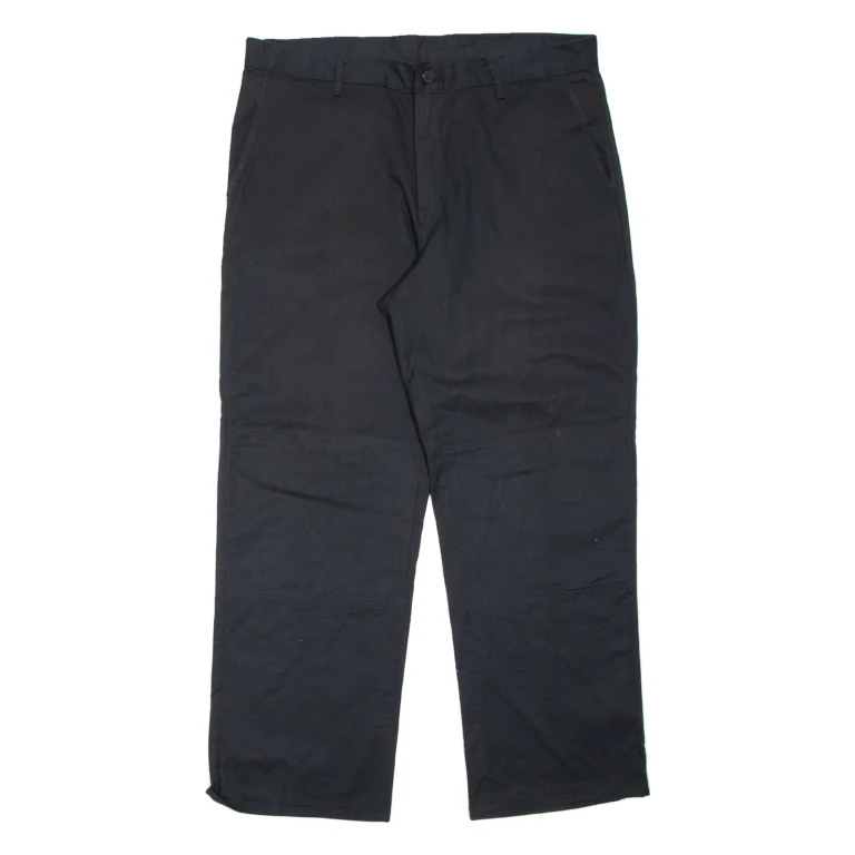 DICKIES Chino Mens Trousers Black Regular Straight W36 L30