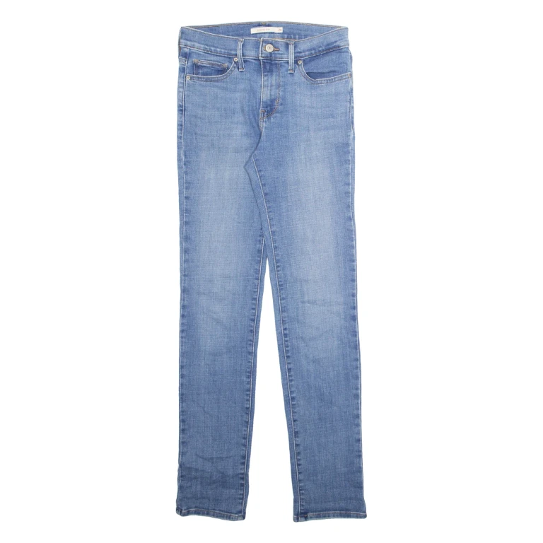 LEVI'S Womens Jeans Blue Slim Skinny Stone Wash W26 L32