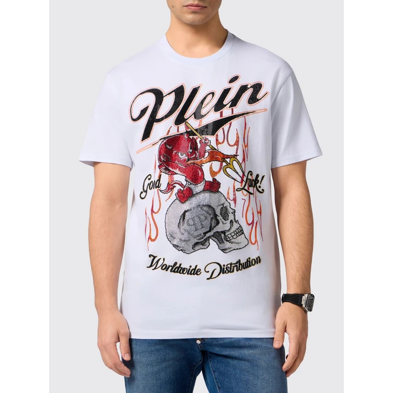 T-Shirt Men color White (SAFCMTK8667PJY002N01)