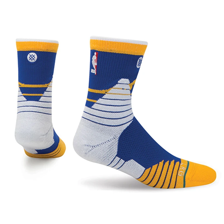 Men's NBA Golden State Warriors Quarter Socks