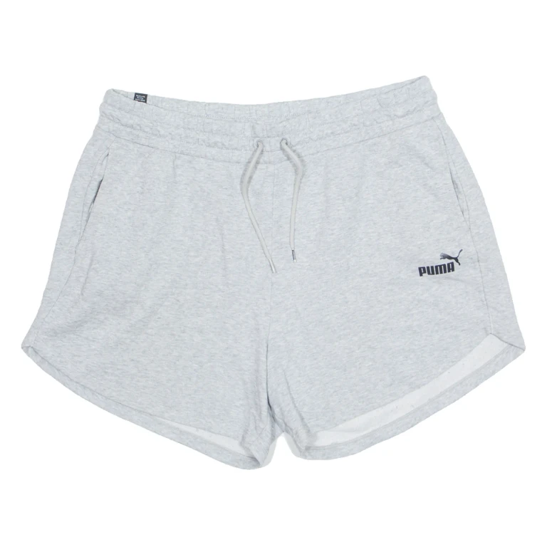 PUMA Womens Sports Shorts Grey Relaxed XL W34