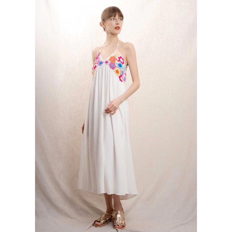 Dress Q058 Blanc
