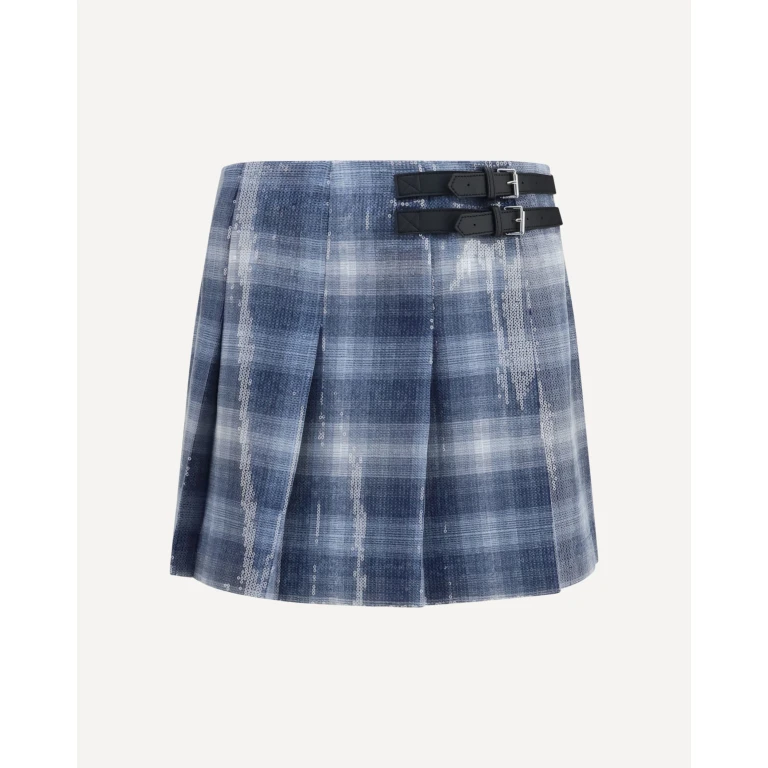 Gongora sequin mini Skirt Female 42