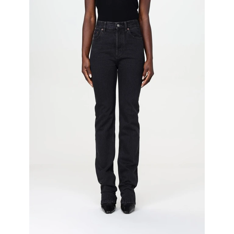 SAINT LAURENT Jeans Woman color Black (807142Y07YB1428)