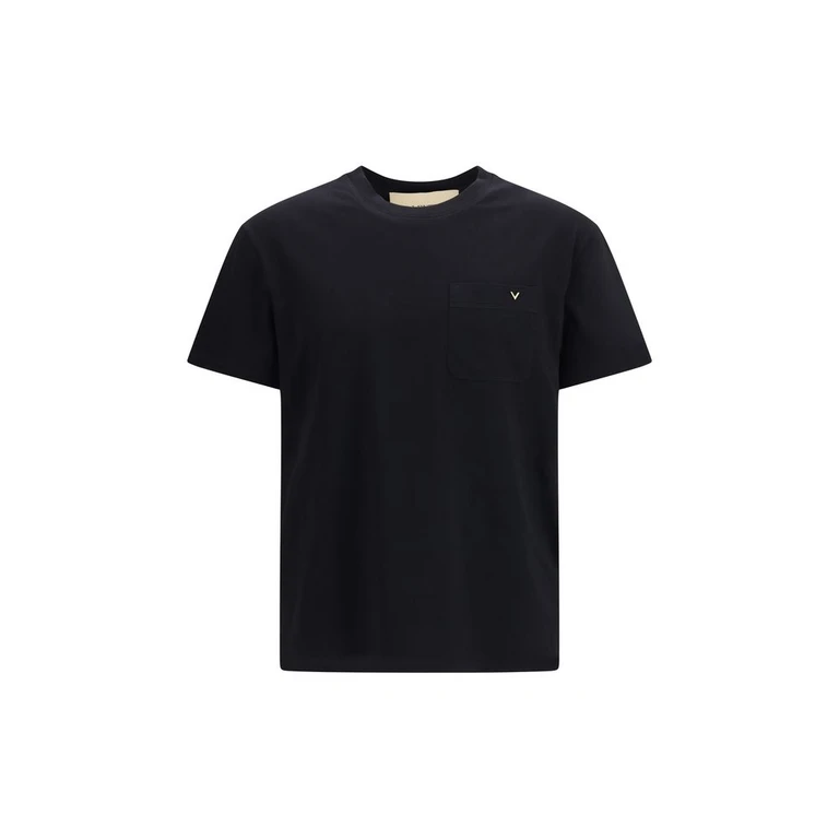 Black Cotton T-Shirt - Men